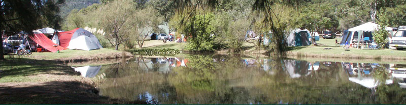 kangaroo valley tent camping sites